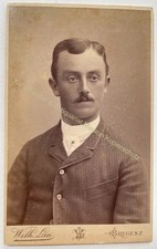 orig. CDV Foto Fotografie Mann
