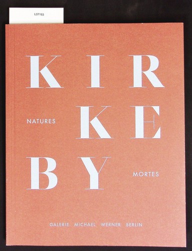 Kirkeby natures mortes - natures,