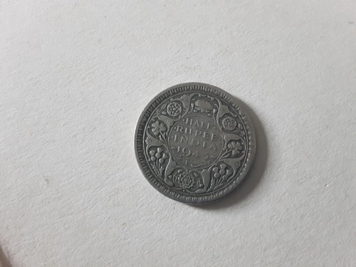 Rupie britisch indien - 1/2, rupie,