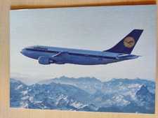 Alte Ansichtskarte Lufthansa Airbus A310