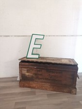Vintage Leuchtbuchstabe E