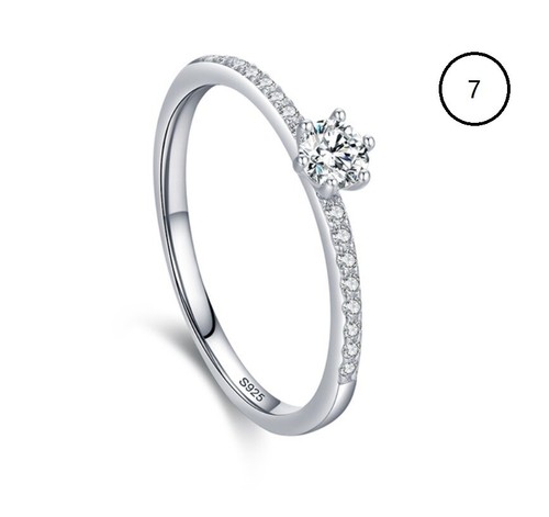 925 sterlingsilber damen ring - 925,