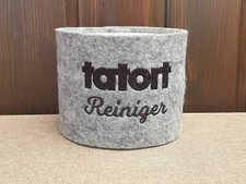 #907 Banderole »Tatort Reiniger« Toilettenpapier Klopapier Klorollen Filz