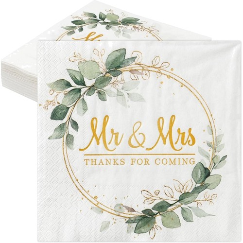 Hochzeitsservietten eukalyptus - hochzeitsservietten,