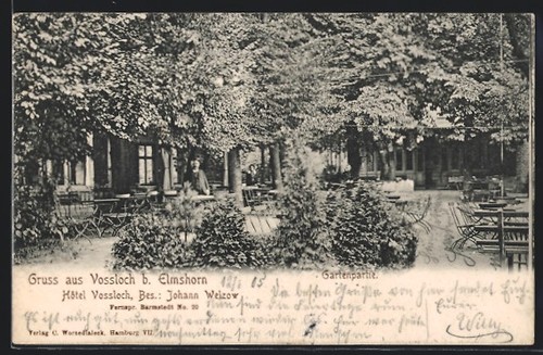 Ansichtskarte vossloch - vossloch, b