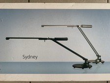 HANSA Designer Schreibtischleuchte Sydney schwarz Standfuß daylight white w.neu 