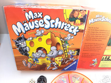 Innen fast wie neu: Max Mäuseschreck  Ravensburger Spiele Familienspiel groß