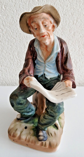 Figur keramikfigur mann - figur,