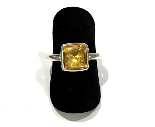925 silberring citrin - 925/-,