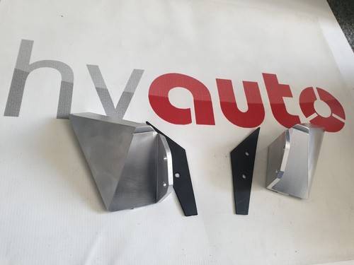 Aluminium halter dachspoiler - aluminium,