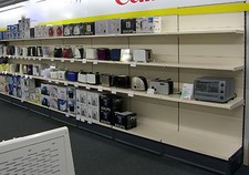 Tegometall 5m TOP 4x1,25m Wandregal Regale weiss weiß gebraucht Tego/Eden/Vendox