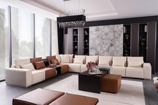 Ecksofa mit Soundsystem