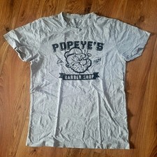 POPEYE Vintage Herren T-Shirt Grau mit Print Gr.XL sehr wenig getragen wie NEU