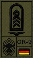 Bundeswehr Rangabzeichen mit NATO Rangcode, Luftwaffe