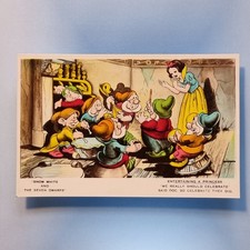 Walt Disney Postkarte um 1940
