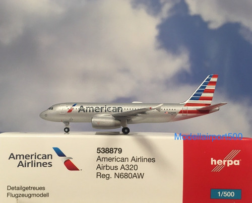 Herpa wings 500 airbus - airbus, a320