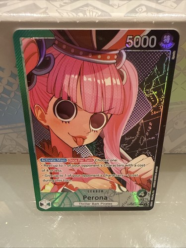 One piece tcg perona leader - one,