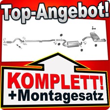 Auspuff für VW GOLF 6 VI 1.4