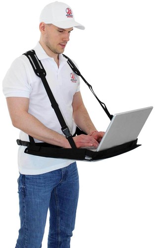 Laptop supporter inventur - supporter,