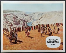 Original Kino-Aushangfoto Karl May Winnetou Teil 3 mit Pierre Brice / Lex Barker