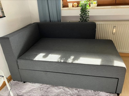 Ikea bygett schlafsofa grau - ikea,
