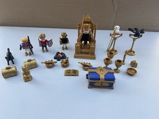 Playmobil König mit Trohn  und Zubehör.