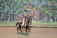 antike Zinnfiguren - Ulan der Garde du Corps zu Pferd 2, Heyde?, Fabrikbemalung
