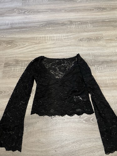Damen spitzen top - spitzen-top, s/m