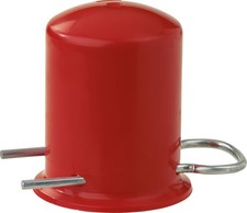 Rote schutzkappe für 5 - schutzkappe,