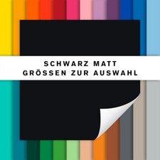 Fliesenaufkleber schwarz matt