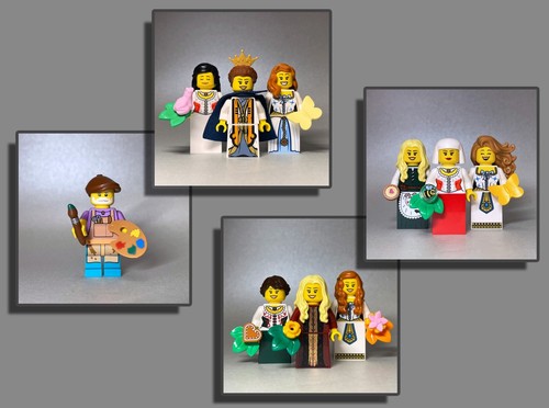 Lego figuren castle - lego®, ritter