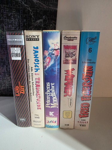 Vhs kassetten konvolut - vhs,