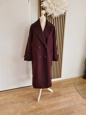 ZARA oversized Mantel Größe S weinrot bordeaux  rot burgunder