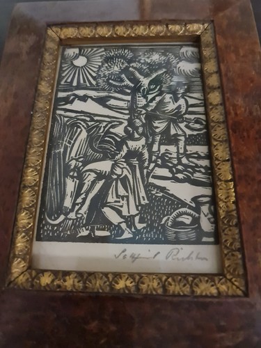Gottfried richter holzschnitt - richter,