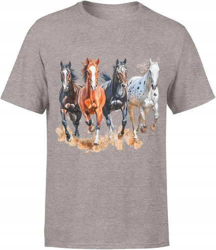 Herren shirt pferdemotiv - herren, t-shirt