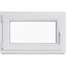 Kellerfenster Kunststoff weiß