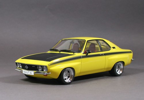 Opel manta irmscher gelb - opel,