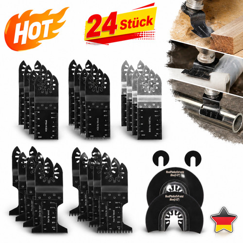 Metall sägeblätter 24tlg - bi-metall,