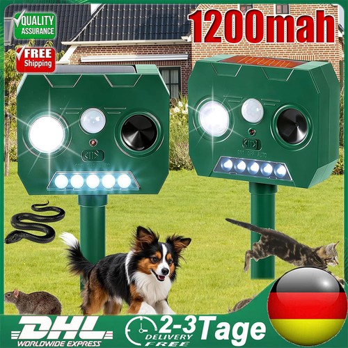 Tiervertreiber ultraschall - 2x,