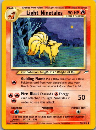 Pokémon light ninetales - pokémon,