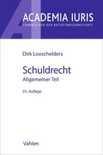 Schuldrecht Allgemeiner Teil
