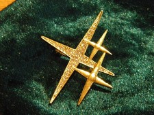 Brosche anstecknadel gold - brosche,