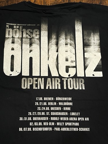Böhse onkelz tourshirt 2024 - böhse,
