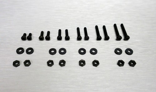 Schwarze phono schrauben set - schrauben,
