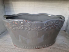 Pflanztopf oval Dolomit