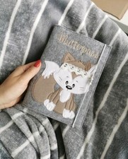 Mutterpasshülle Filz bestickt