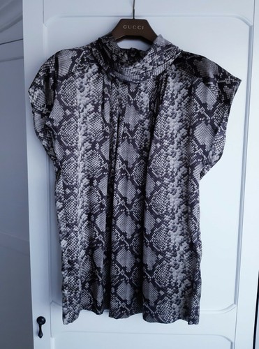Zara top tunika seide 100 - zara,