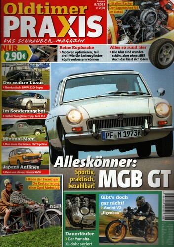 Zeitschrift oldtimer praxis 8 - zeitschrift,