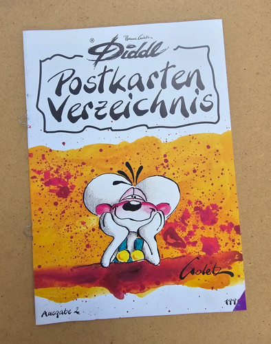 Diddl postkarten verzeichnis - diddl,