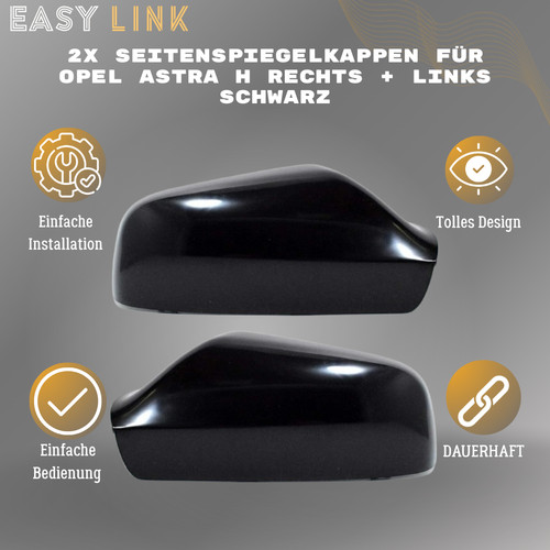 Für opel astra h - 2, schwarz